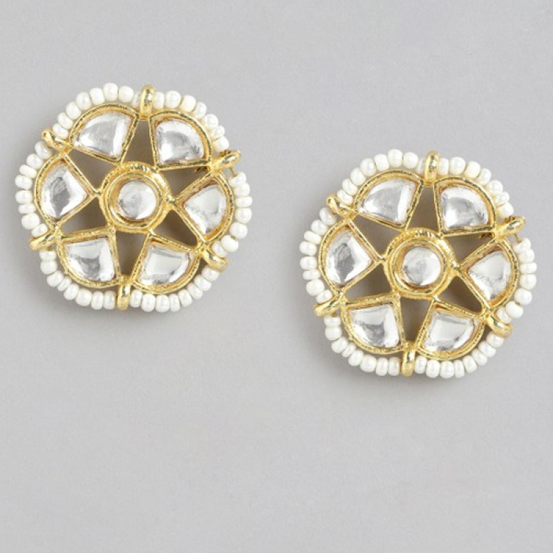 Gold-Plated Layered Kundan Jewellery Set